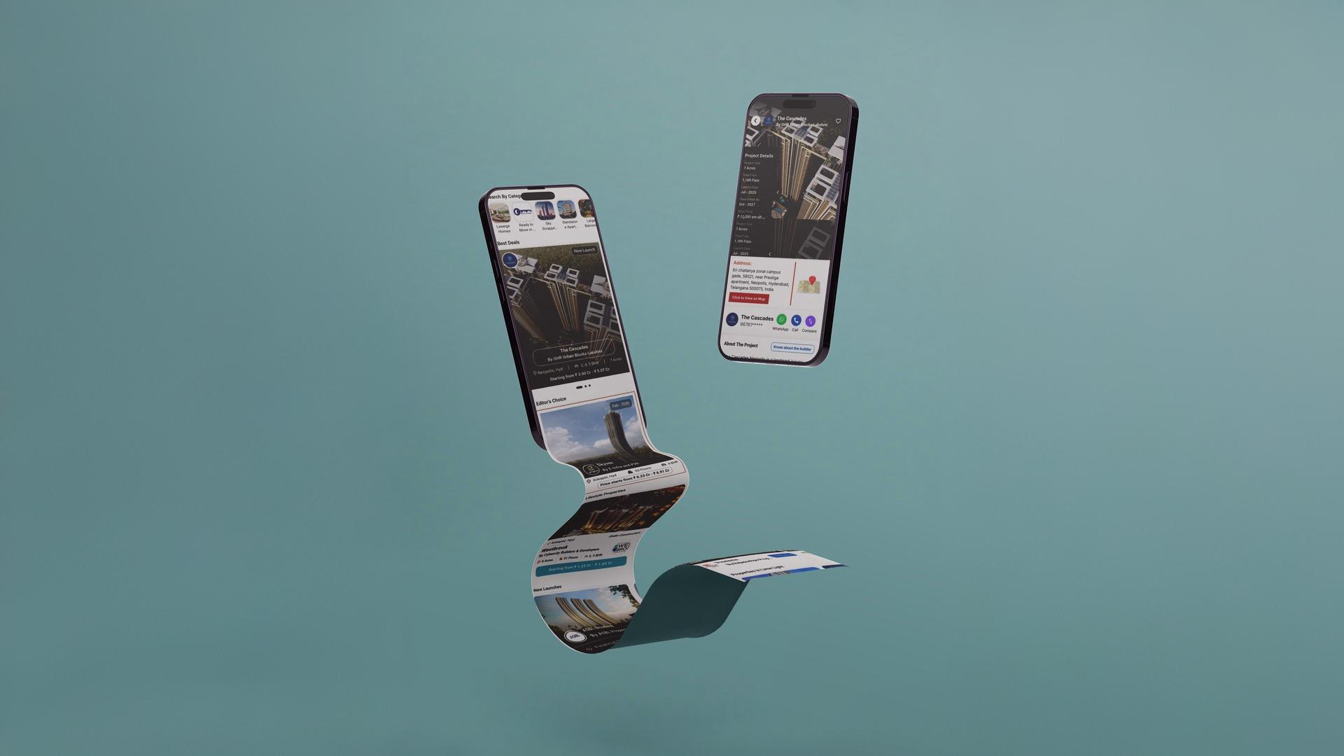 Proppins App Mockup